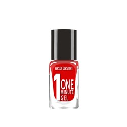 Лак для ногтей One Minute Gel тон 220 красный 10мл