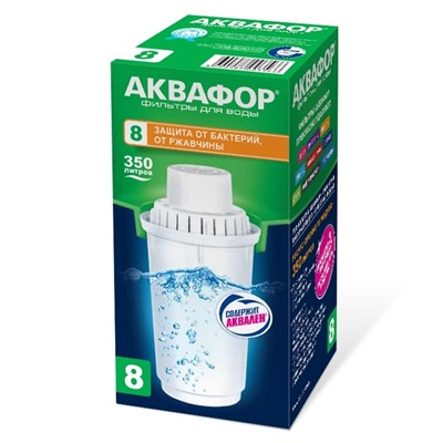 Картридж АКВАФОР В100-8 (обезжелезивающий)/1/40/