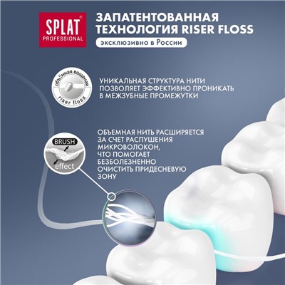 Зубная нить Splat DentalFloss с ароматом Клубники, 30 м