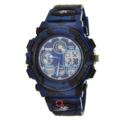 Skmei 1163CMDKBU camo dark blue