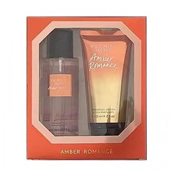 Подарочный набор лосьон и спрей для тела Victoria's Secret Amber Romance 2 в 1 125мл