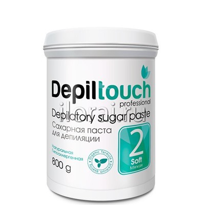 Сахарная паста для депиляции мягкая Depiltouch 800 мл