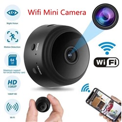 Мини-камера Wi-Fi Беспроводная 1080P Full HD Small Nanny Cam Night Vision Motion Active Covert Magnet