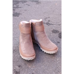 Женские зимние бежевые ботинки F9169-601XMS