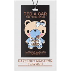 Освежитель воздуха Ted a Car с ароматом Макарун с Фундуком