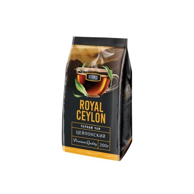 «ETRE», чай Royal Ceylon черный цейлонский отборный крупнолистовой, 200 г