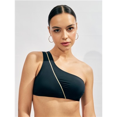 Бюстгальтер купальный жен.Bralette Zipper черный Infinity Lingerie