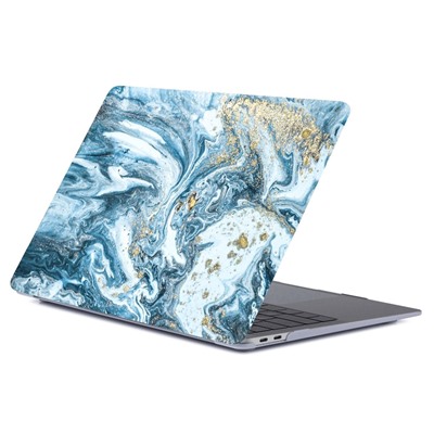 Кейс для ноутбука - 3D Case для "Apple MacBook Pro 13 2016/2017/2018" (002) (blue)