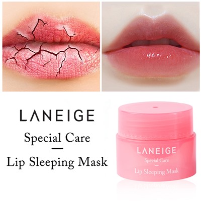 Ночная маска для губ Laneige lip Sleeping Mask Berry mini pink 3 gКосметика уходовая для лица и тела от ведущих мировых производителей по оптовым ценам в интернет магазине ooptom.ru.