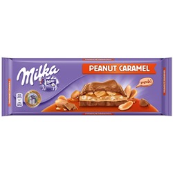 Шоколад Milka peanut caramel 276гр