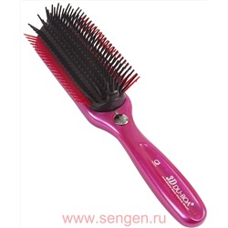 Антистатическая расческа IKEMOTO Du-Boa 3D Blow Styling Brush, для укладки волос.