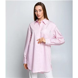 Рубашка #КТ2809, розовый
