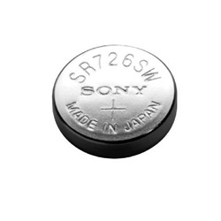 Элемент серебряно-цинковый Sony 397, SR726SW (10) (100) .. ЦЕНА УКАЗАНА ЗА 1 ШТ