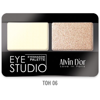 Alvin D`or AES-14 Тени для век  двойные EYE STUDIO  тон 06  5г