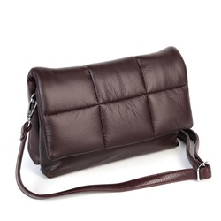 Женская сумка-клатч из эко кожи с тремя отделениями 2204-17 Пурпл