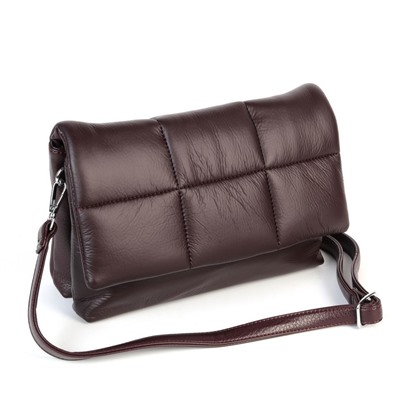 Женская сумка-клатч из эко кожи с тремя отделениями 2204-17 Пурпл