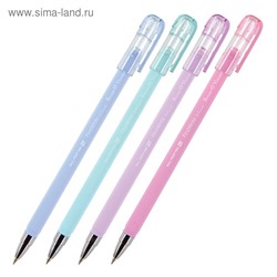 Ручка шариковая FirstWrite Zefir, 0.5 мм, синие чернила, матовый корпус Silk Touch, цвет МИКС