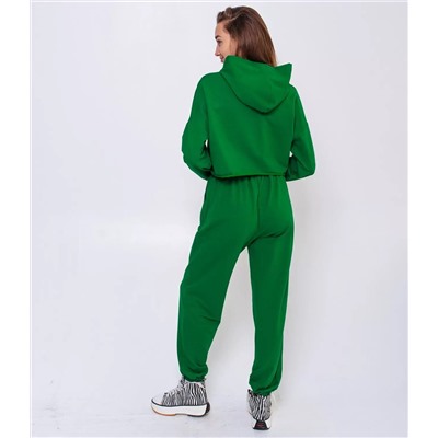 Спортивный костюм #БШ1527, зелёный