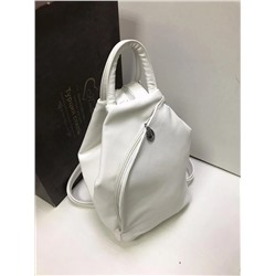 Женская сумка-рюкзак Экокожа белый