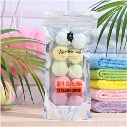 Маленькие бурлящие шарики для ванны Rainbow balls "Для сильной и независимой" 150 гр. 7752814