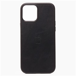 Чехол-накладка ORG SM002 экокожа SafeMag для "Apple iPhone 12 Pro Max" (black)