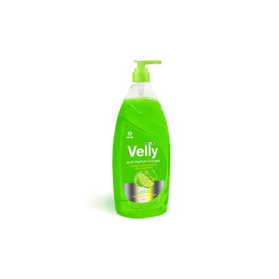 Средство для мытья посуды "Velly" Premium лайм и мята (флакон 1000 мл)