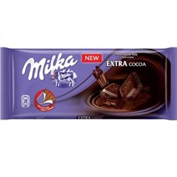 Шоколад Milka Extra Cacao Dark 100гр