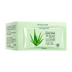 BIOAQUA Aloe Vera ночная маска для лица с алое вера, 2г×30