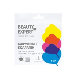 BelKosmex Beauty Expert Маска для лица бакучиол + коллаген 23г