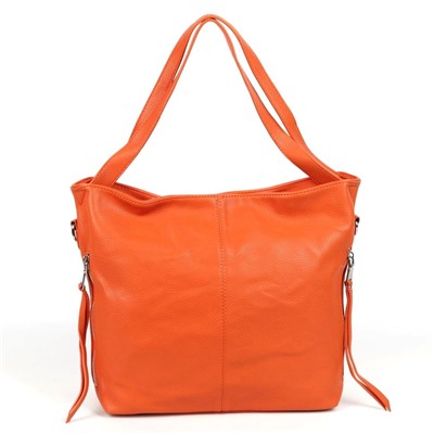 Женская сумка шоппер из эко кожи 2330 Оранж