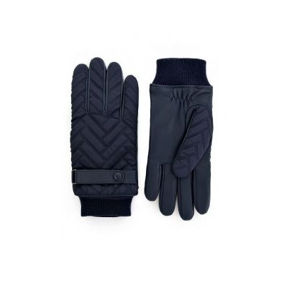 Мужские перчатки LABBRA  LB-0800 d.blue