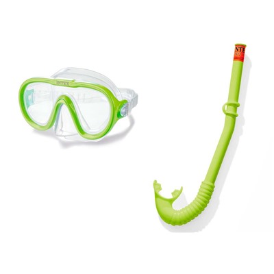 Набор для плавания маска / трубка Adventurer Swim, от 8лет, латекс, уп.6