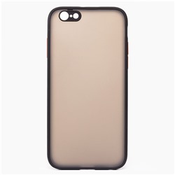 Чехол-накладка - PC041 для "Apple iPhone 6/iPhone 6S" (black/black)