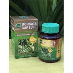 Капсулы Моринга от Khaolaor, Moringa Capsule Dietary Supplment Product, 100 шт.