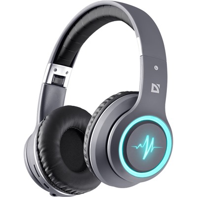 Bluetooth-наушники полноразмерные Defender FreeMotion B571 (grey)