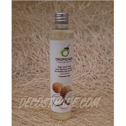 Натуральное 100% кокосовое масло холодного отжима от Tropicana Oil 100 мл, Natural Coconut Oil 100%