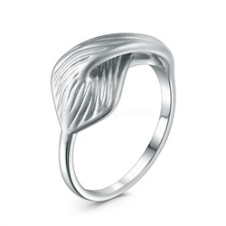 Кольцо из серебра родированное К50263р