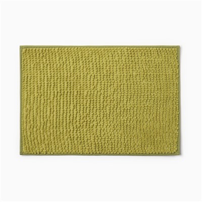 Набор ковриков для ванной Этель Букли цвет зеленый 2 шт, 38х58 см, 48х38 см