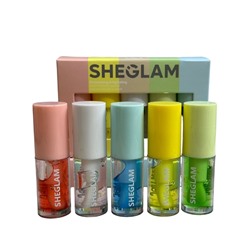 Набор блесков для губ Sheglam Jelly Wow 5шт