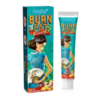 Sumifun Burn Fat cream Крем для похудения с имбирем 20гр