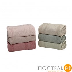 Полотенце Карвен Vip Cotton"SOFYA" 50*90 6шт.махра Н 3231