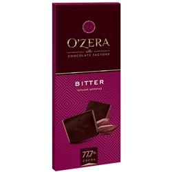 «OZera», шоколад горький  Bitter, 90 г