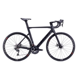 Велосипед шоссейный ZEON R5.2 540mm, SHIMANO ULTEGRA, рама +  руль Carbon T800, цвет: black royal graphite.