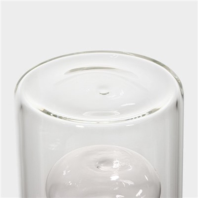 Бутыль стеклянная для соуса и масла 2 в 1 «Фьюжн», 250/100 мл, 8×6×20 см