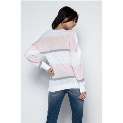 Fobya F483 свитер розовый