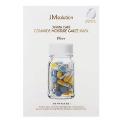 JMsolution Тканевая маска для лица с церамидами для чувствительной кожи / Derma Care Ceramide Moisture Gauze Mask, 25 мл