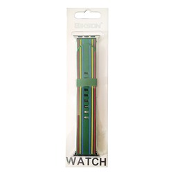 Ремешок - ApW17 Apple Watch 38/40/41мм силикон (103) (L) (multicolor)