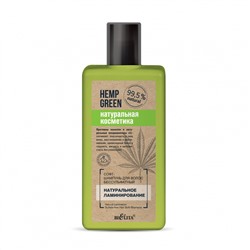 Белита Hemp green Софт-шампунь для волос бессульфатный Натуральное ламинирование 255мл