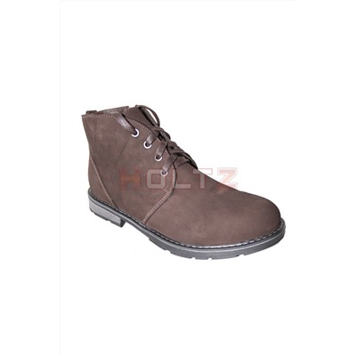Женские зимние коричневые ботинки 8750 2-1-1