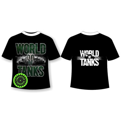 Подростковая футболка World of tanks 301